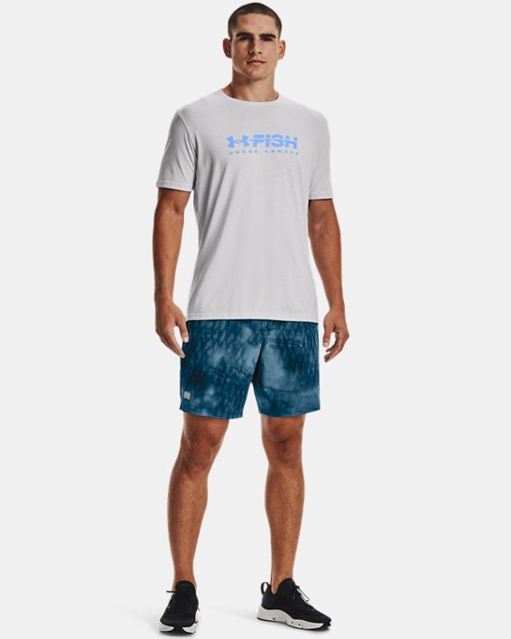 Men's UA Fish Strike T-Shirt, Gray, pdpMainDesktop image number 2